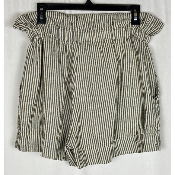Reformation Black and White Striped Women Shorts - Picture 3 of 9